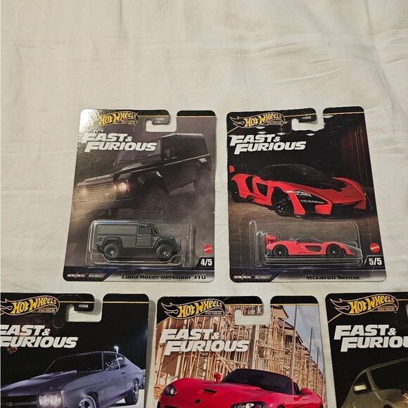 HotWheels Premium Full Set Of 5 - Picture 4 of 5